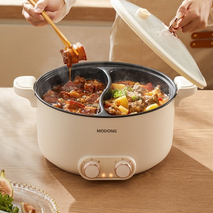 6 L 8L Large Capacity Mandarin Duck Electric Chafing Dish Household Multi-functional Integrated Dormitory Students