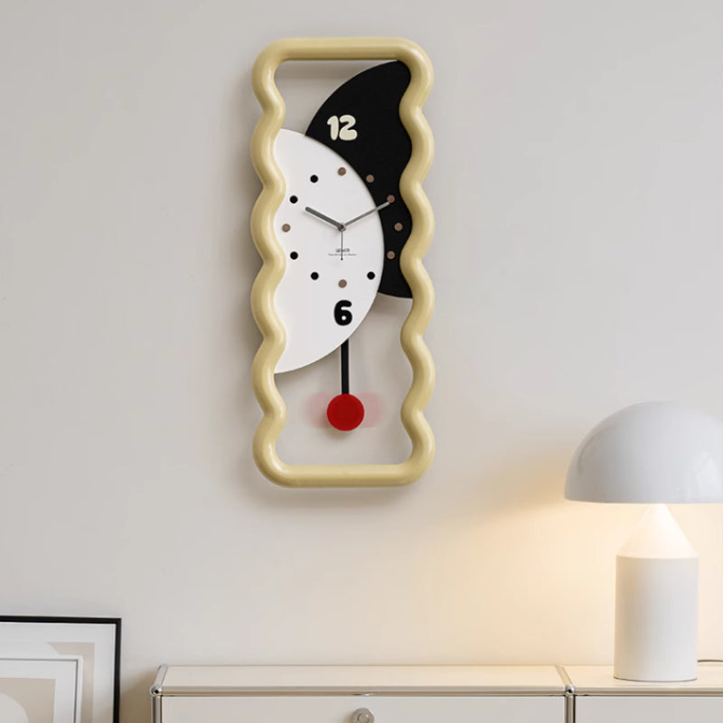 Punch-free Living Room Modern Minimalist Creative Clock