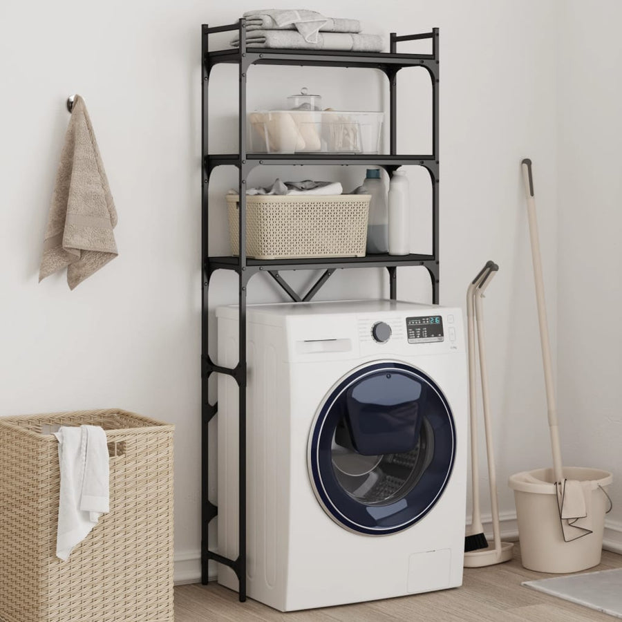 washing machine shelf 67x wood-based material   washing machine shelf Sonoma oak 67x