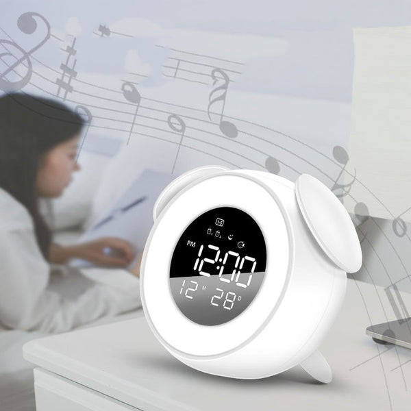 Wireless Clock Sleep Fashion Atmosphere Led Night Light