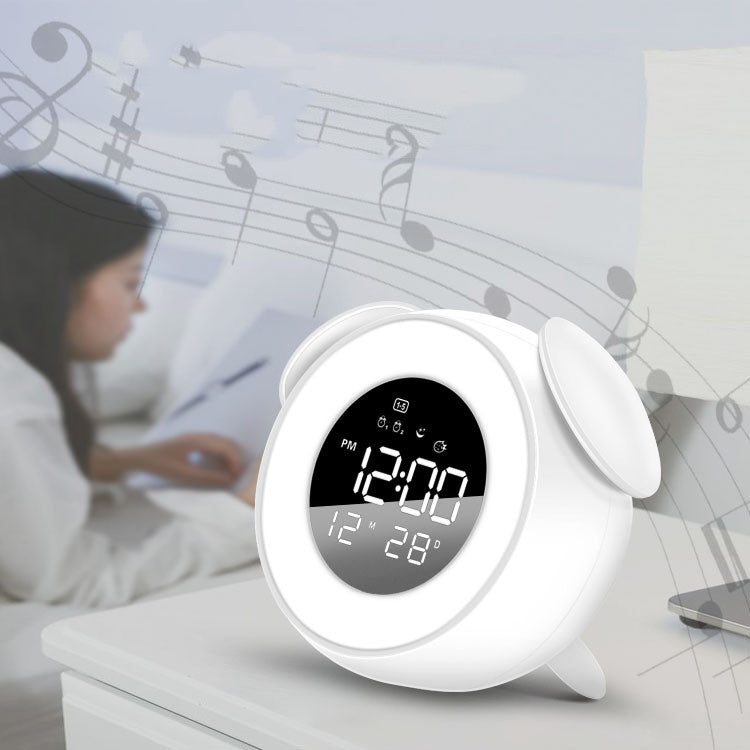 Wireless Clock Sleep Fashion Atmosphere Led Night Light