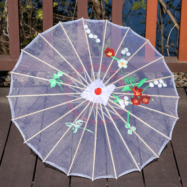 Craft Props Stage Perform Dance Catwalk Dancing Flower Umbrella