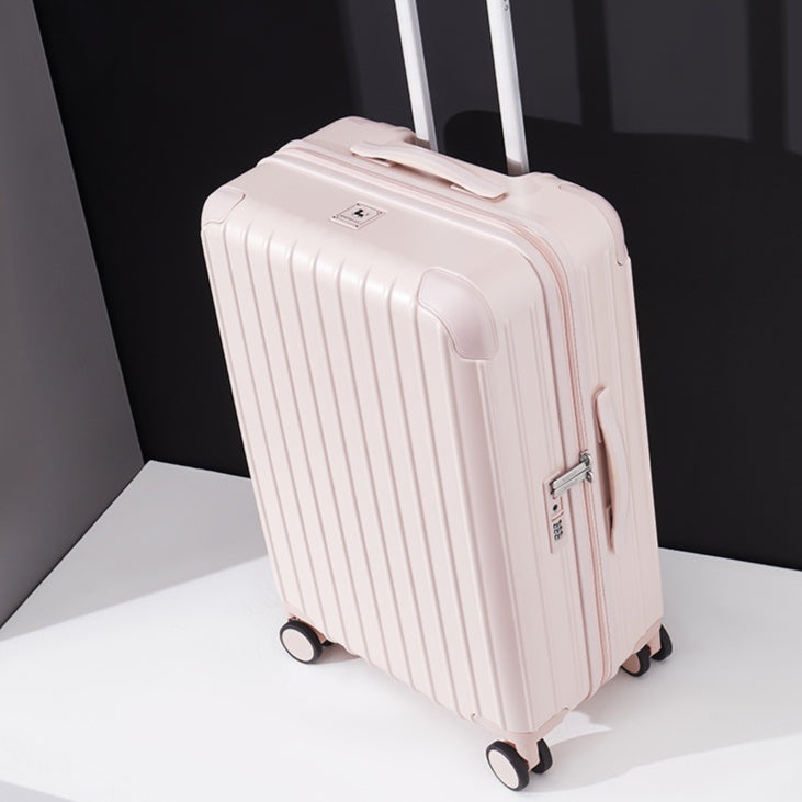 Luggage Trolley Boarding Travel Suitcase With Combination Lock