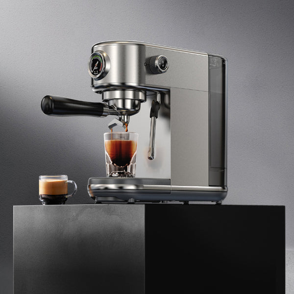 H10B Coffee Machine Fully And Semi automatic With Built-in Milk Frother