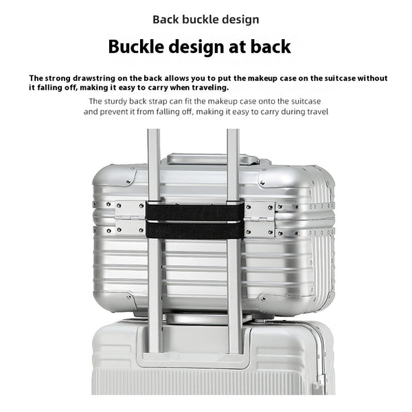 Suitcase Full Aluminum Alloy Password Lock Suitcase