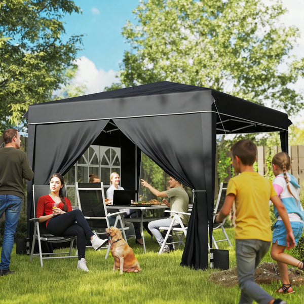 Up Canopy Tent With Sidewalls