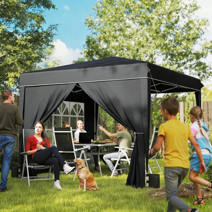 Up Canopy Tent With Sidewalls