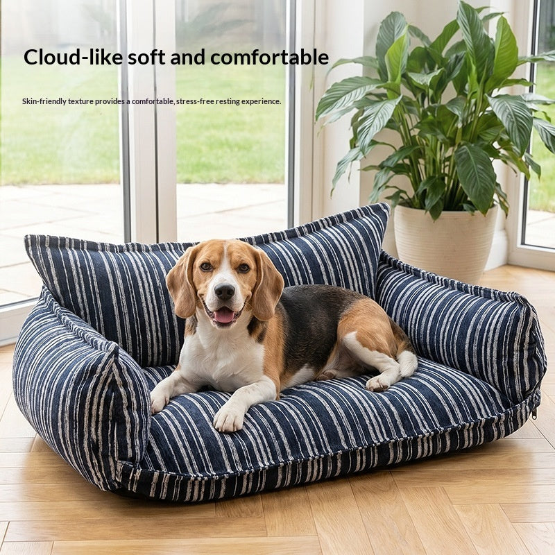 Removable And Washable New Home Indoor Comfort Pet Sofa Dog Bed