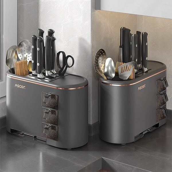 Multifunctional Kitchen Shelf Condiment Organizer