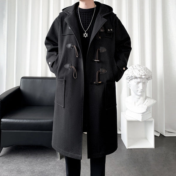 New Winter Mens Wool Casual Coat