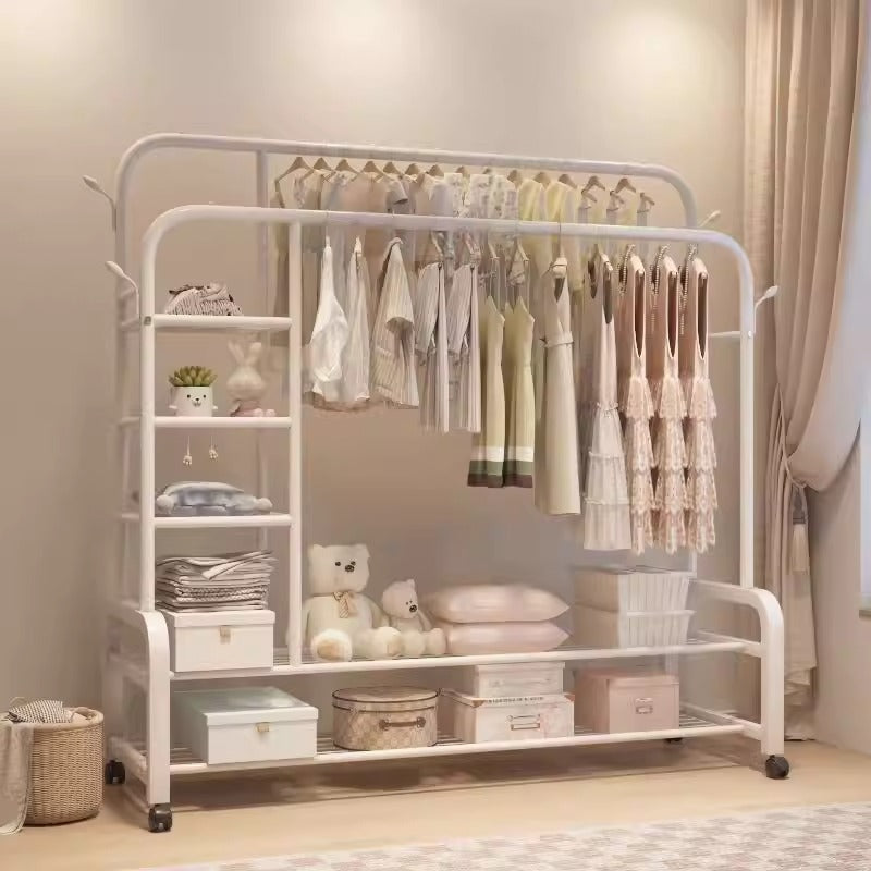 Simple Clothes Drying Rack Freestanding Home Clothes Rack
