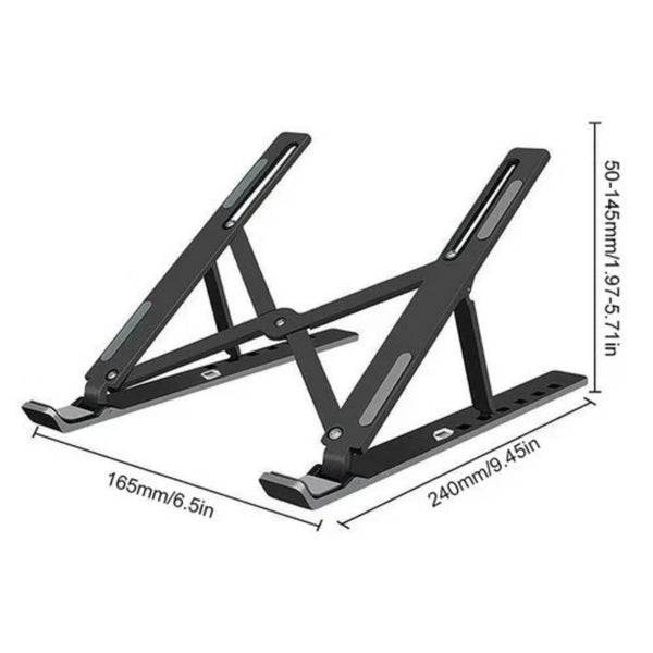 LAPTOP STAND PORTABLE ADJUSTABLE TABLET HOLDER DESK RISER FOR NOTEBOOK BOOK