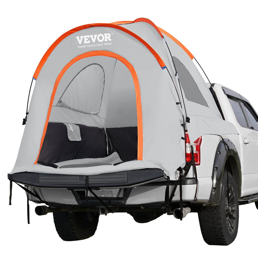Dachzelt Truck Lkw Zelt 160 X 165 X 170 Cm, Doppelschichtzelt Outdoors Pickup Truck Zelt LKW Bett Zelt Outdoor Familie Camping Reise Autozelt, Wasserdichtes Autodachzelt Heckzelt Tragetasche