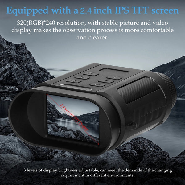 Outdoor 4K Binocular Infrared Night Vision Instrument Telescope