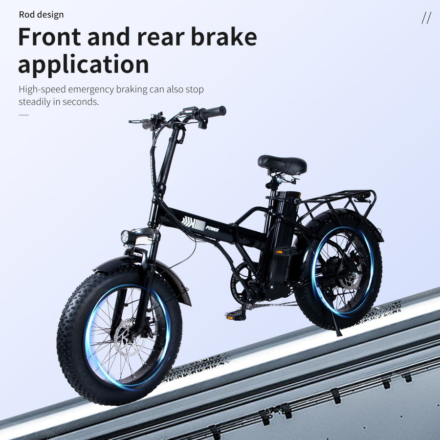 Export-only New 20-inch Fat-tire Snow Bike Electric Vehicle