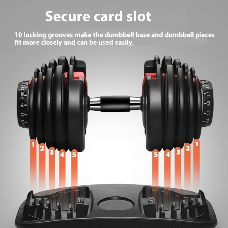 Adjustable 15 Gear Men's Dumbbell Adjustable